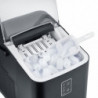 Ледогенератор Caso IceChef Compact 3401, 120W, 1 л, 12 кг/24 ч, 2 размера, Самопочистване, Компресорен, Черен мат