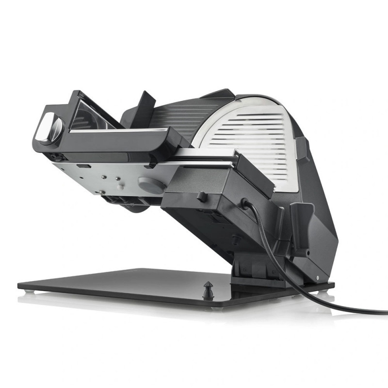Колбасорезачка Graef Master M95, 170W, 0-20 мм, Острие 170 мм, Неръждаема стомана, Комбинирана приставка, Черен