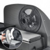 Колбасорезачка Graef Master M95, 170W, 0-20 мм, Острие 170 мм, Неръждаема стомана, Комбинирана приставка, Черен