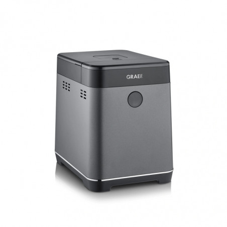 Хлебопекарна Graef BA806, 520W, 500-750 гр, 36 програми, Незалепващо покритие, 3 степени, Таймер с отложен старт, Черен