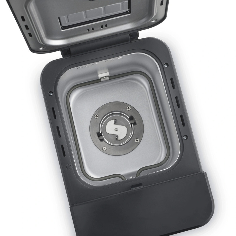 Хлебопекарна Graef BA806, 520W, 500-750 гр, 36 програми, Незалепващо покритие, 3 степени, Таймер с отложен старт, Черен