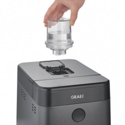 Хлебопекарна Graef BA806, 520W, 500-750 гр, 36 програми, Незалепващо покритие, 3 степени, Таймер с отложен старт, Черен