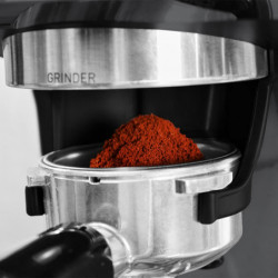 Еспресо машина Gastroback Advanced Urban Duo 42627, 3000W, 15 bar, 30 степени на смилане, Dual Thermoblock, Pre-brew, Манометър, Черен