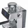 Еспресо машина Caso EspressoGourmet&Grind, 1500W, 20 bar, 1.8 л, Ulka, Pre-infusion, Cold Brew Сензорно управление, Мелачка, Портафилтър, Инокс