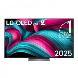 Телевизор LG OLED65C51LA, 4K UltraHD 3840 x 2160, 65", Клас F, OLED, Smart TV, Dolby Vision, AI Upscaling, webOS, Черен