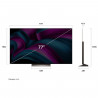 Телевизор LG OLED77C51LA, 4K UltraHD 3840 x 2160, 77", Клас F, OLED, Smart TV, Dolby Vision, AI Upscaling, webOS, Черен