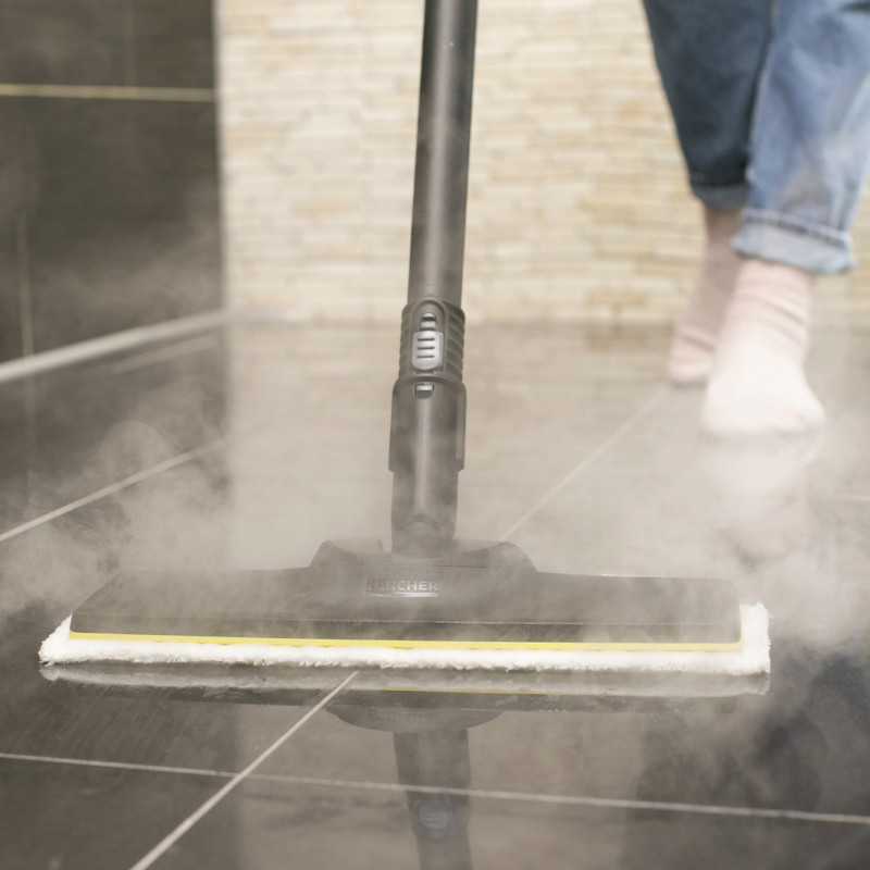 Парочистачка Karcher SC 1 EasyFix, 1200W, 0.2 л, 3 bar, 20 м2, Загряване до 3 минути, Защита от деца, Бял/Черен