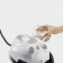 Парочистачка Karcher SC 2 EasyFix, 1500W, 1 л, 3.2 bar, 75 м2, Загряване до 6.5 минути, Защита от деца, Бял/Черен