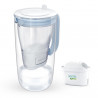 Кана за филтриране на вода Brita Maxtra PRO, 2.5 л, LED индикатор, Боросиликатно стъкло, Светлосин
