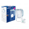 Кана за филтриране на вода Brita Maxtra PRO, 2.5 л, LED индикатор, Боросиликатно стъкло, Светлосин