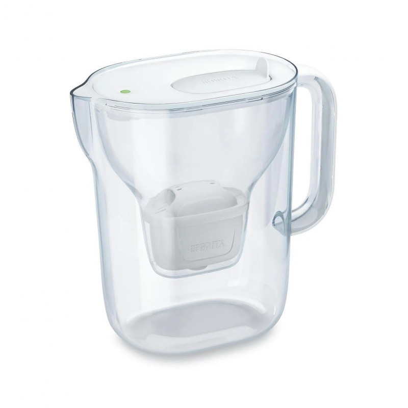 Кана за филтриране на вода Brita Style Essential XL, 2.3 литра, LED индикатор, Филтър Maxtra Pro, Бял