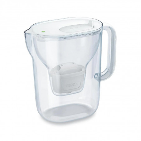 Кана за филтриране на вода Brita Style Essential XL, 2.3 литра, LED индикатор, Филтър Maxtra Pro, Бял