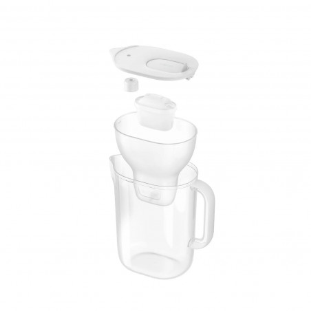 Кана за филтриране на вода Brita Style Essential XL, 2.3 литра, LED индикатор, Филтър Maxtra Pro, Бял