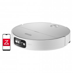 Прахосмукачка робот Roborock Saros 20 Sonic Complete, 65W, 36000 Pa, 228 мл/2.7 л, AdaptiLift 3.0, RetractSense LiDAR с Reactive AI 3.0, Автономия 190 мин, Бял