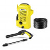 Водоструйка Karcher K2 Universal Edition, 1.4 kW, 110 bar, 360 л/ч, До 20 м2/ч, Вода до 40C, Система Quick Connect, Жълт