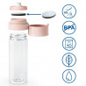 Филтрираща бутилка за вода Brita Fill & Go Vital, 600 мл, MicroDisc филтри, Без BPA, Розов