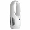 Настолен вентилатор Adler AD 7343, До 6 часа, 3 скорости, LED дисплей, USB-C, Бял
