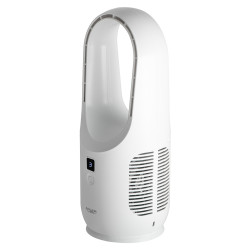 Настолен вентилатор Adler AD 7343, До 6 часа, 3 скорости, LED дисплей, USB-C, Бял