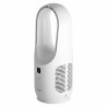 Настолен вентилатор Adler AD 7343, До 6 часа, 3 скорости, LED дисплей, USB-C, Бял