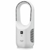 Настолен вентилатор Adler AD 7343, До 6 часа, 3 скорости, LED дисплей, USB-C, Бял