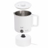 Електрическа кана за туризъм Adler AD 1388w, 650W, 0.8 л, Сваляем капак, Въртяща се основа, Бял