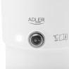Електрическа кана за туризъм Adler AD 1388w, 650W, 0.8 л, Сваляем капак, Въртяща се основа, Бял