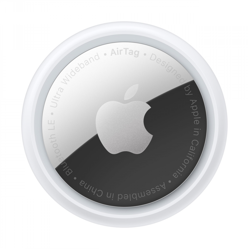 Смарт таг Apple AirTag 1 MX532ZM/A, Bluetooth, NFC, IP67, Бял