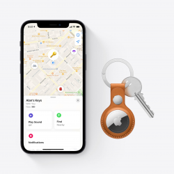 Смарт таг Apple AirTag 1 MX532ZM/A, Bluetooth, NFC, IP67, Бял