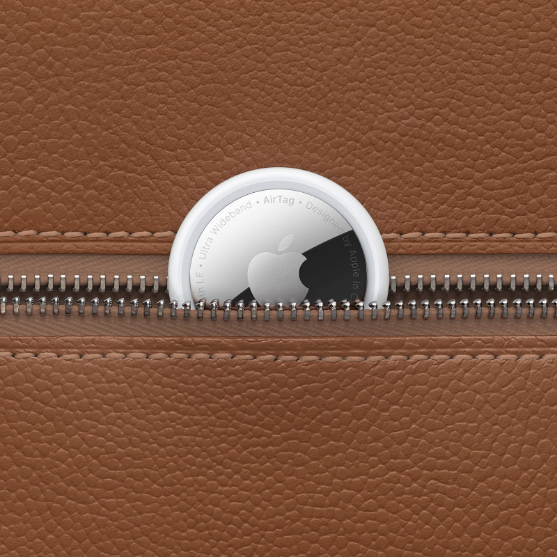 Смарт таг Apple AirTag 1 MX532ZM/A, Bluetooth, NFC, IP67, Бял