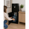Диспенсър за вода Finlux FWD-2611TS, 520W, 12-95°C, Охлаждане 3 л/ч, Затопляне 5 л/ч, Компресорен, Черен/сребрист