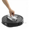 Прахосмукачка робот Roborock Q Revo Edge 5V1 QRES52-00, 18500 Pa, 5200 mAh, 66W, 3D Картографиране LiDar, Reactive AI, FlexiArm, Станция за зареждане, Автономия до 3 часа, Черен