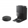 Прахосмукачка робот Roborock Q Revo Edge 5V1 QRES52-00, 18500 Pa, 5200 mAh, 66W, 3D Картографиране LiDar, Reactive AI, FlexiArm, Станция за зареждане, Автономия до 3 часа, Черен