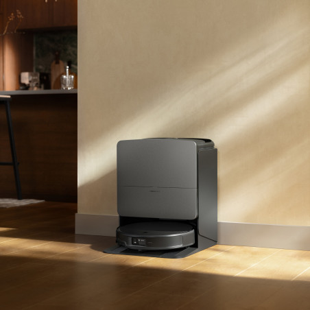 Прахосмукачка робот Roborock Saros 20 Complete Black, 65W, 36000 Pa, 259 мл/2.5 л, AdaptiLift 3.0, Сухо и мокро почистване, StarSight 2.0, 200 мин автономност, Черен