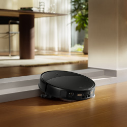 Прахосмукачка робот Roborock Saros 20 Complete Black, 65W, 36000 Pa, 259 мл/2.5 л, AdaptiLift 3.0, Сухо и мокро почистване, StarSight 2.0, 200 мин автономност, Черен