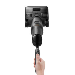 Вертикална прахосмукачка Roborock F25 ACE Combo, 269W, 25000 Pa, 560 мл, 4 степени, Самопочистване, Автономия до 60 мин, Черен