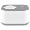 Машина за сладолед Cuisinart Freeze Ease ICE90E, 100W, 0.95 л, 3 програми, Компресор, Бял/сив