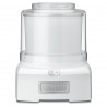 Машина за сладолед Cuisinart Cool Scoops ICE21E, 35W, 1.4 л, До 20 топки сладолед, Прозрачен капак с лесно заключване, Бял