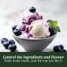 Машина за сладолед Cuisinart Cool Scoops ICE21E, 35W, 1.4 л, До 20 топки сладолед, Прозрачен капак с лесно заключване, Бял