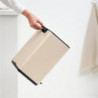 Кош за боклук Brabantia Bo Pedal 1010123, 12 л, Леко затваряне, Противоплъзгаща основа, Бежов