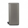 Кош за боклук Brabantia Bo Pedal 1010129, 30 л, Леко затваряне, Противоплъзгаща основа, Сив