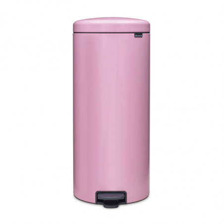 Кош за боклук с педал Brabantia NewIcon 1010443, 30 л, Плавно затваряне, Противоплъзгаща основа, Розов