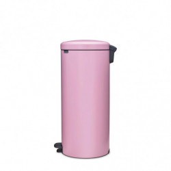 Кош за боклук с педал Brabantia NewIcon 1010443, 30 л, Плавно затваряне, Противоплъзгаща основа, Розов