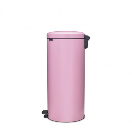 Кош за боклук с педал Brabantia NewIcon 1010443, 30 л, Плавно затваряне, Противоплъзгаща основа, Розов