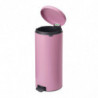 Кош за боклук с педал Brabantia NewIcon 1010443, 30 л, Плавно затваряне, Противоплъзгаща основа, Розов