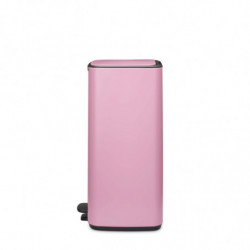 Кош за боклук Brabantia Bo Pedal 1010447, 30 л, Леко затваряне, Противоплъзгаща основа, Розов