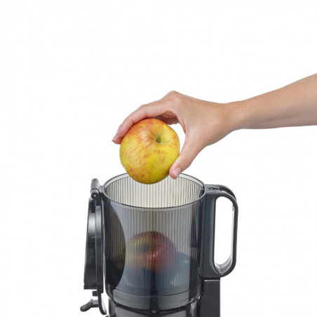 Бавна сокоизтисквачка Caso Juice Fit Pro, 250W, 1 л, 40 об/мин, Safety Stop, Тиха работа, Черен мат