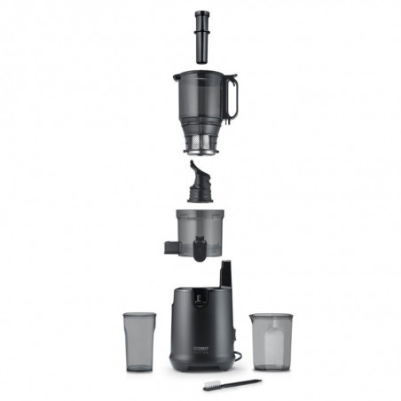 Бавна сокоизтисквачка Caso Juice Fit Pro, 250W, 1 л, 40 об/мин, Safety Stop, Тиха работа, Черен мат