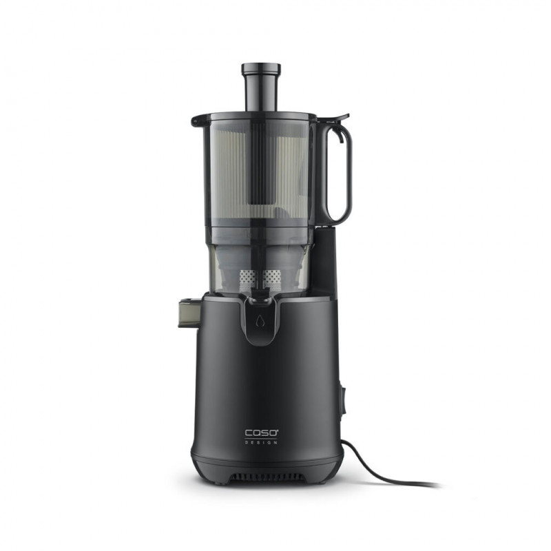 Бавна сокоизтисквачка Caso Juice Fit Pro, 250W, 1 л, 40 об/мин, Safety Stop, Тиха работа, Черен мат