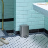 Кош за боклук Brabantia Bo Pedal 1010141, 4 л, Леко затваряне, Противоплъзгаща основа, Устойчив на пръстови отпечатъци, Инокс/Мат