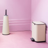 Кош за боклук Brabantia Bo Pedal 1010122, 4 л, Леко затваряне, Противоплъзгаща основа, Бежов